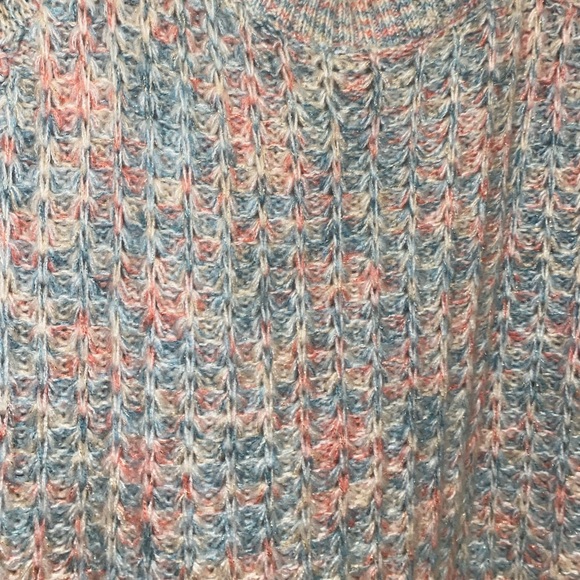 LC Lauren Conrad Rainbow Chenille Sweater - Picture 4 of 5